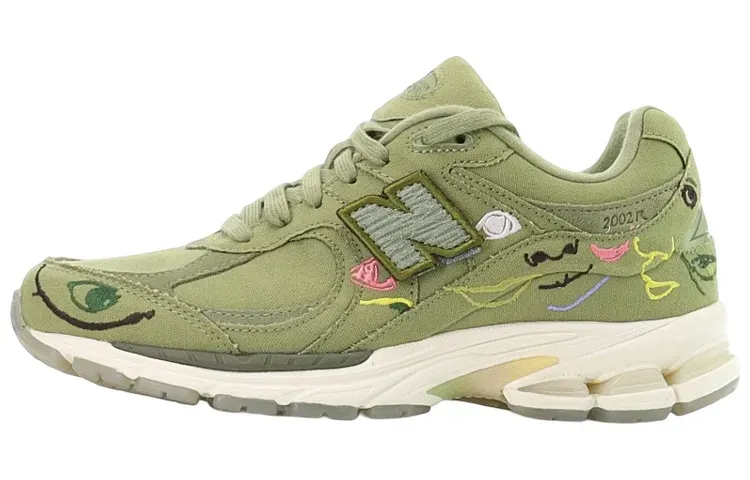 New Balance 2002R Bryant Giles Армейский Зеленый New Balance 2002R Bryant Giles Армейский Зеленый