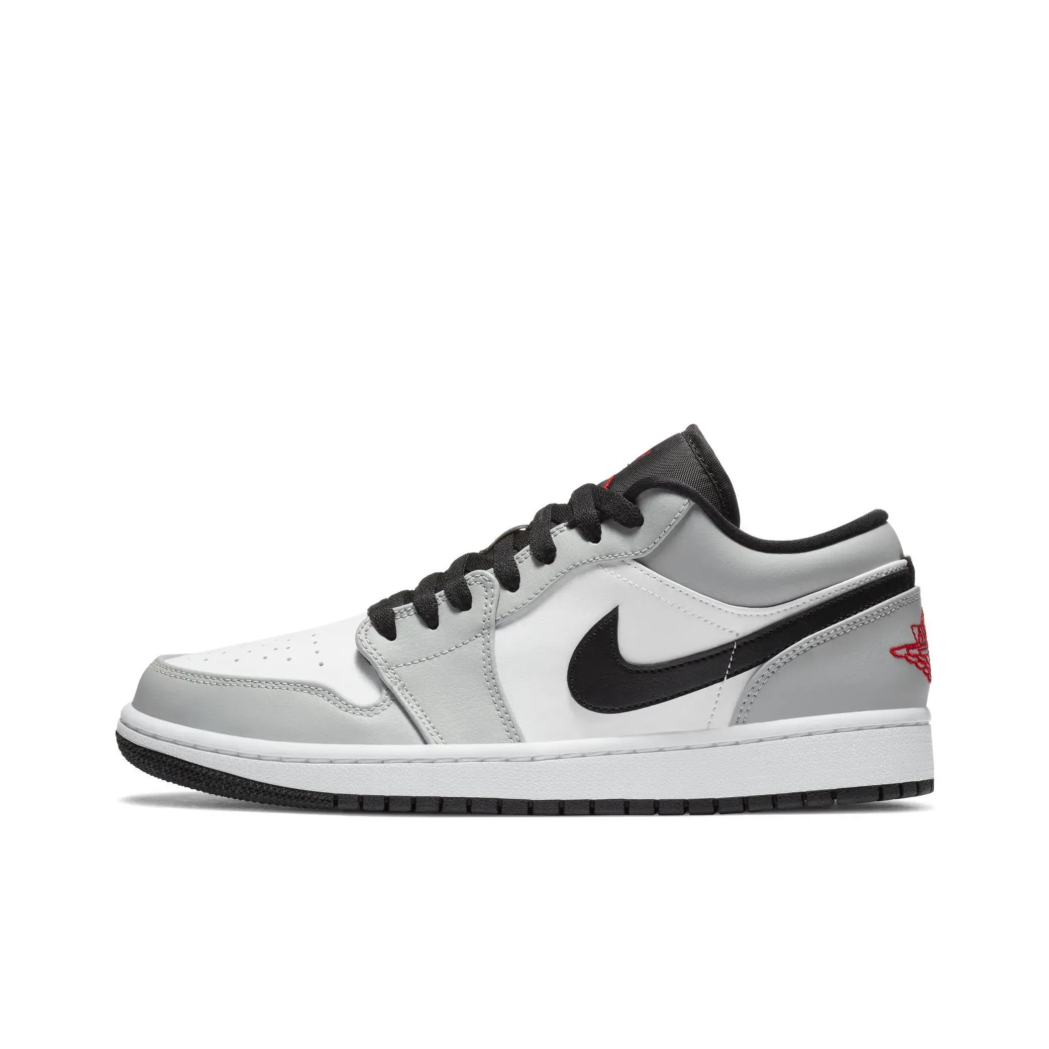 Низкие кроссовки Air Jordan 1 Low Light Smoke Grey (2020) (Серый) Мужской