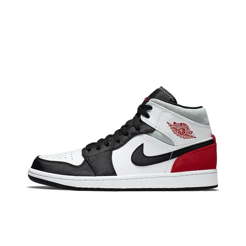 Высокие кроссовки Air Jordan 1 Mid SE Union Black Toe (Белый) Мужской Высокие кроссовки Air Jordan 1 Mid SE Union Black Toe (Белый) Мужской
