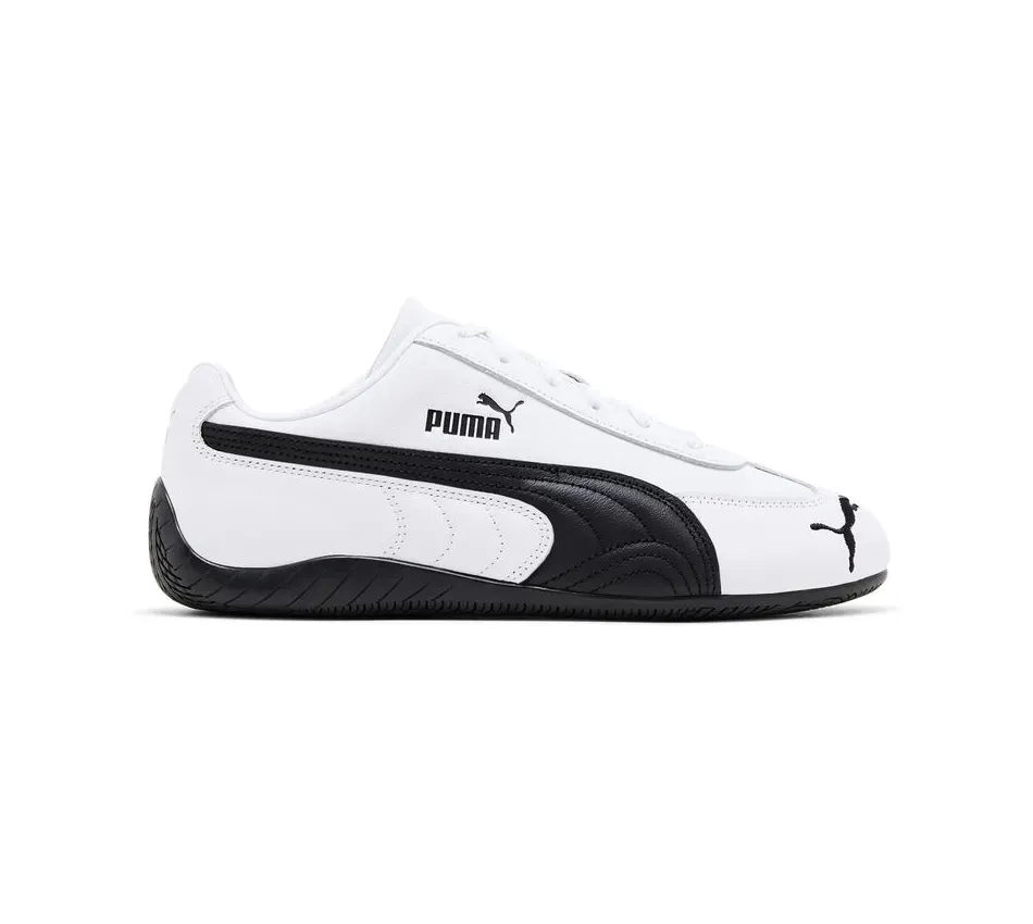 Кроссовки Puma Speedcat Leather 'White Black' (Белые) Унисекс