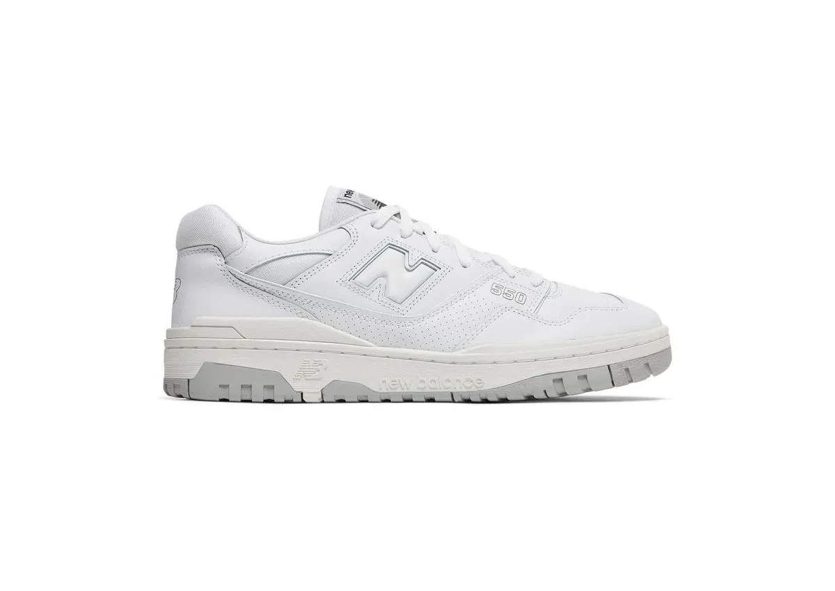 Кроссовки New Balance 550 'White Grey' (Белые) Унисекс