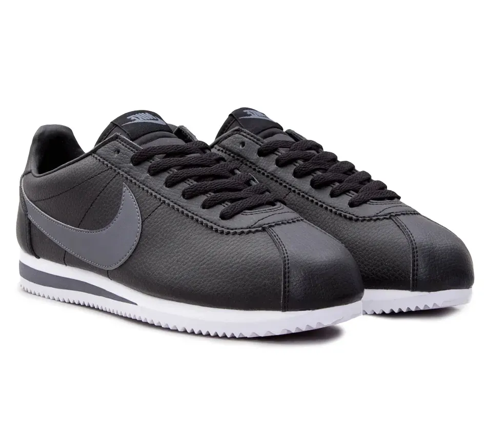 Classic Cortez Leather Black