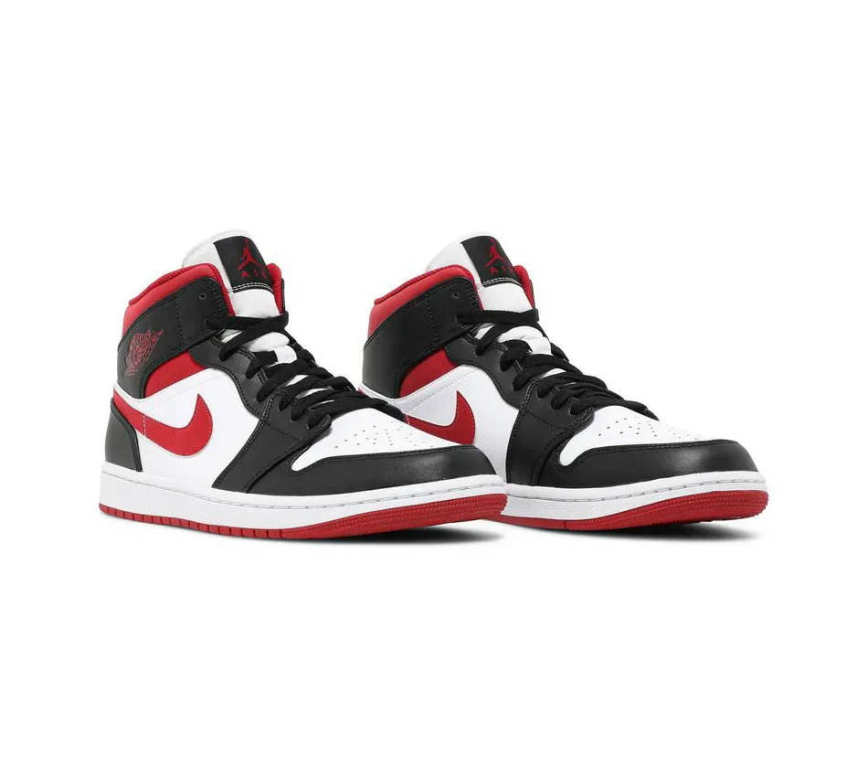 Air Jordan 1 Mid 'Black Gym Red'