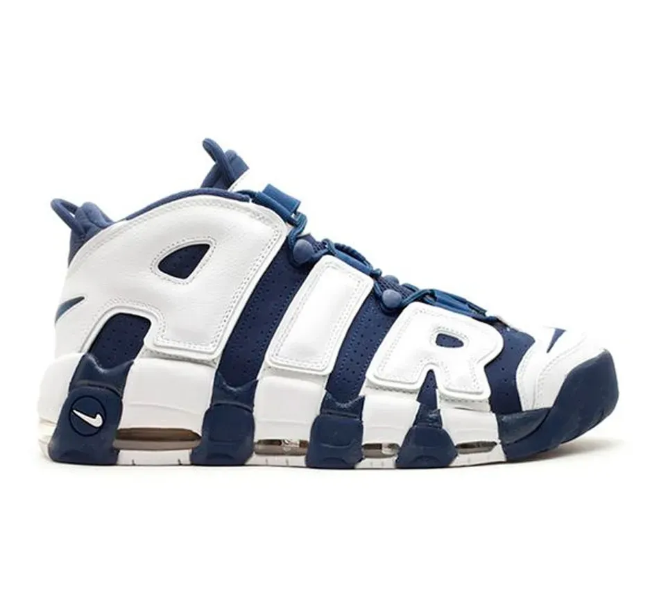 Кроссовки Nike Air More Uptempo Hoh (Синие) Унисекс