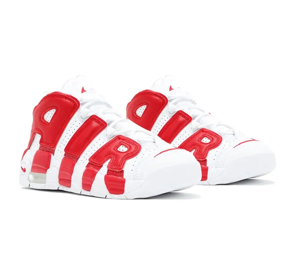 Air More Uptempo GS 'Gym Red'