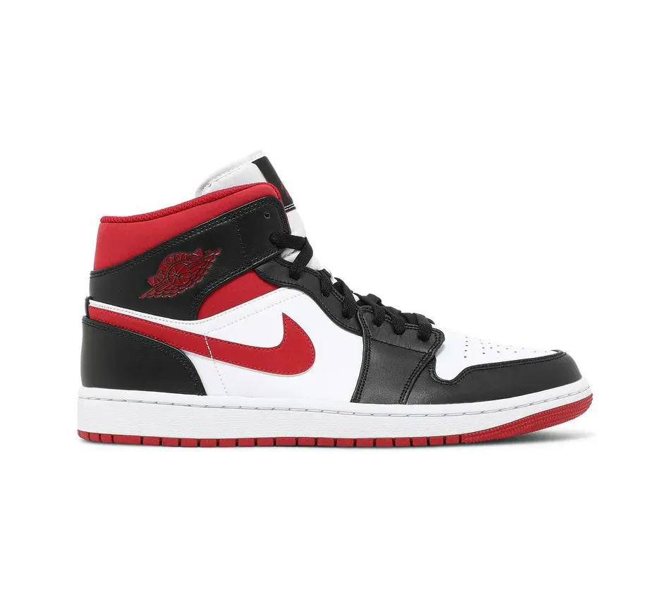 Air Jordan 1 Mid 'Black Gym Red'
