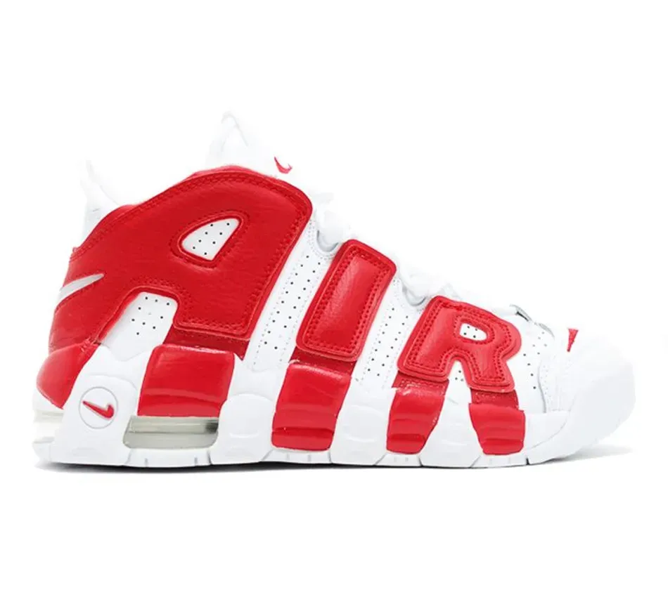 Air More Uptempo GS 'Gym Red'