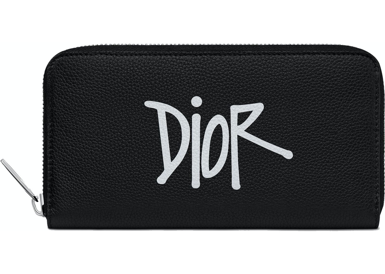 Dior And Shawn Long Zipped Wallet Black фото