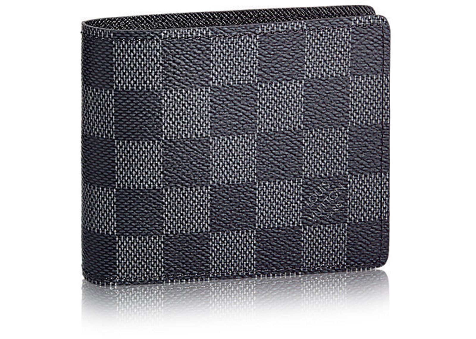 Louis Vuitton Wallet Slender Damier Graphite Gray/Black фото