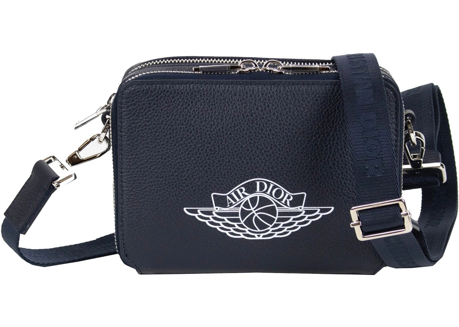 Dior x Jordan Wings Messenger Bag Navy фото