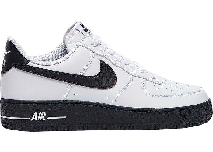 Air Force 1 Low 1 Low White Black Midsole фото