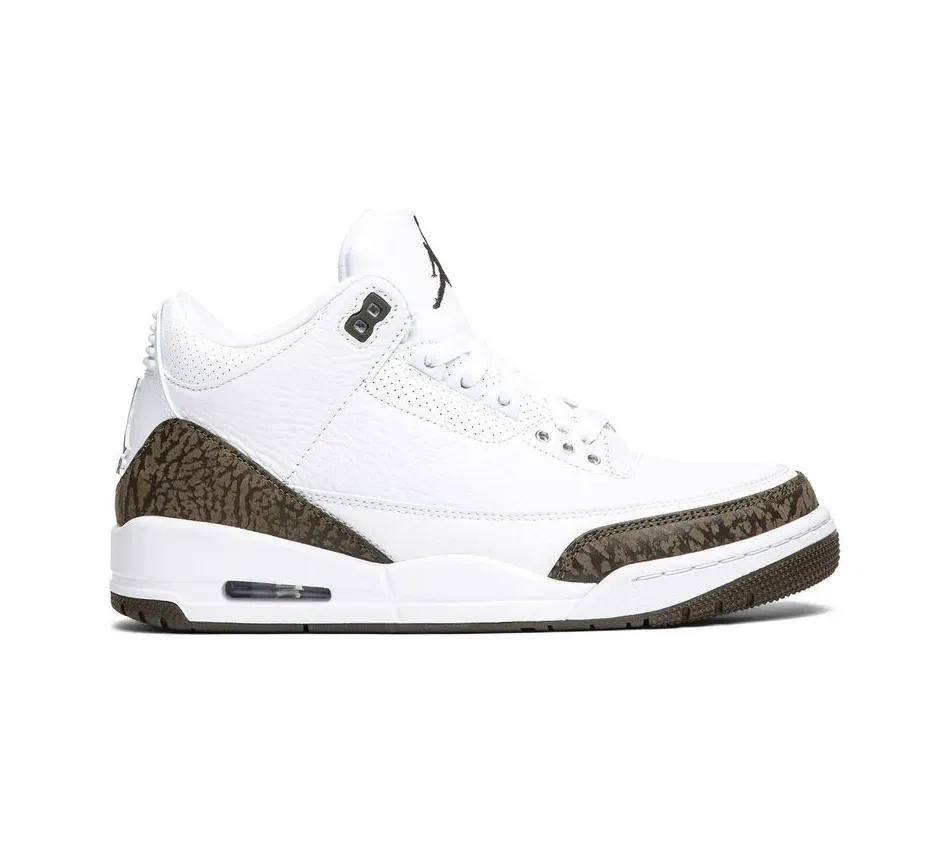 Высокие кроссовки Air Jordan Air Jordan 3 Mocha 2018 (Белый) Унисекс