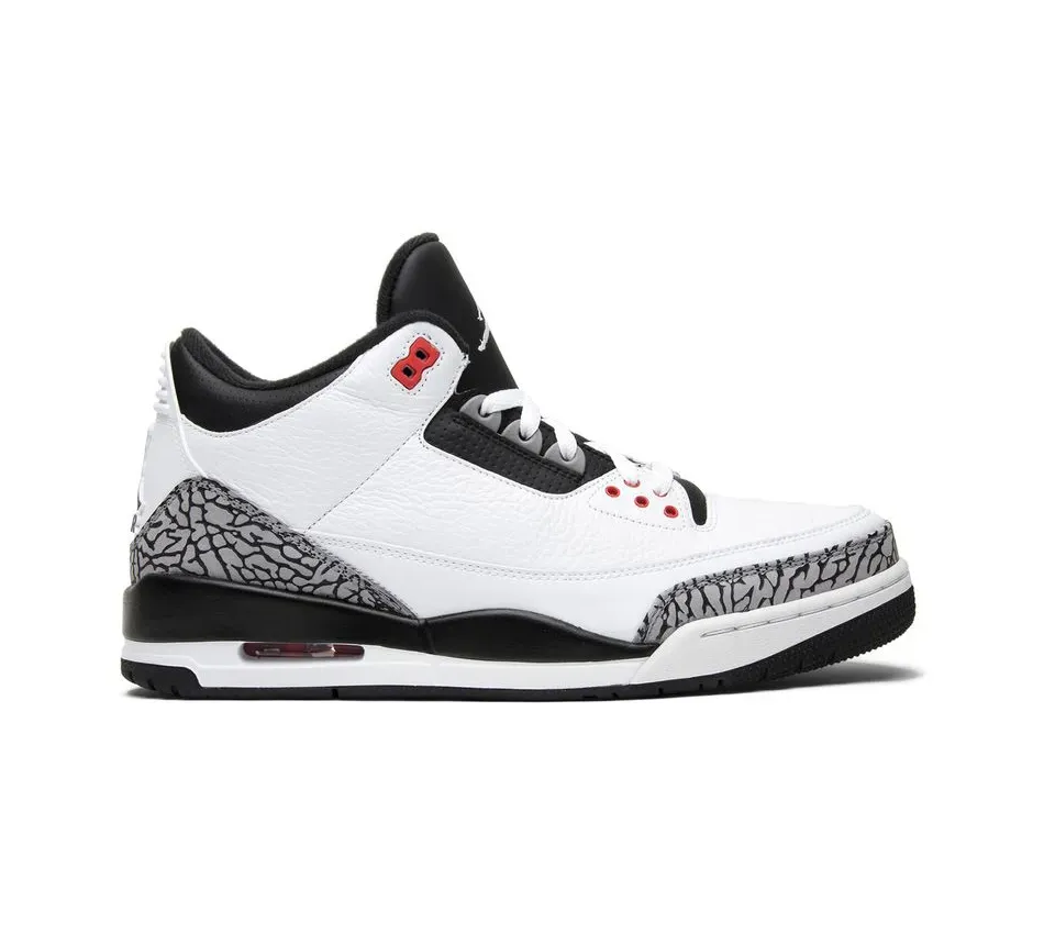 Высокие кроссовки Air Jordan Air Jordan 3 Infrared 23 (Белый) Мужской