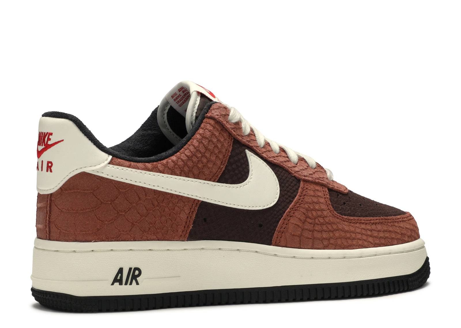 Air Force 1 Low 1 Low Red Bark (2020) фото