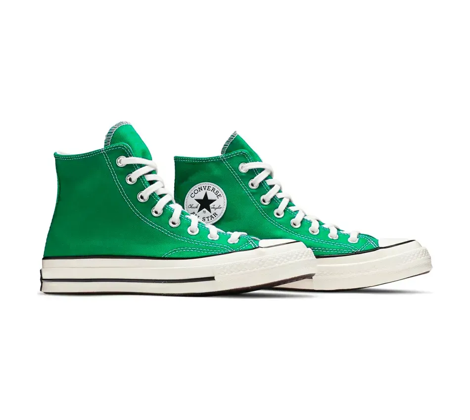 Chuck Taylor High Green\Black\Egret фото