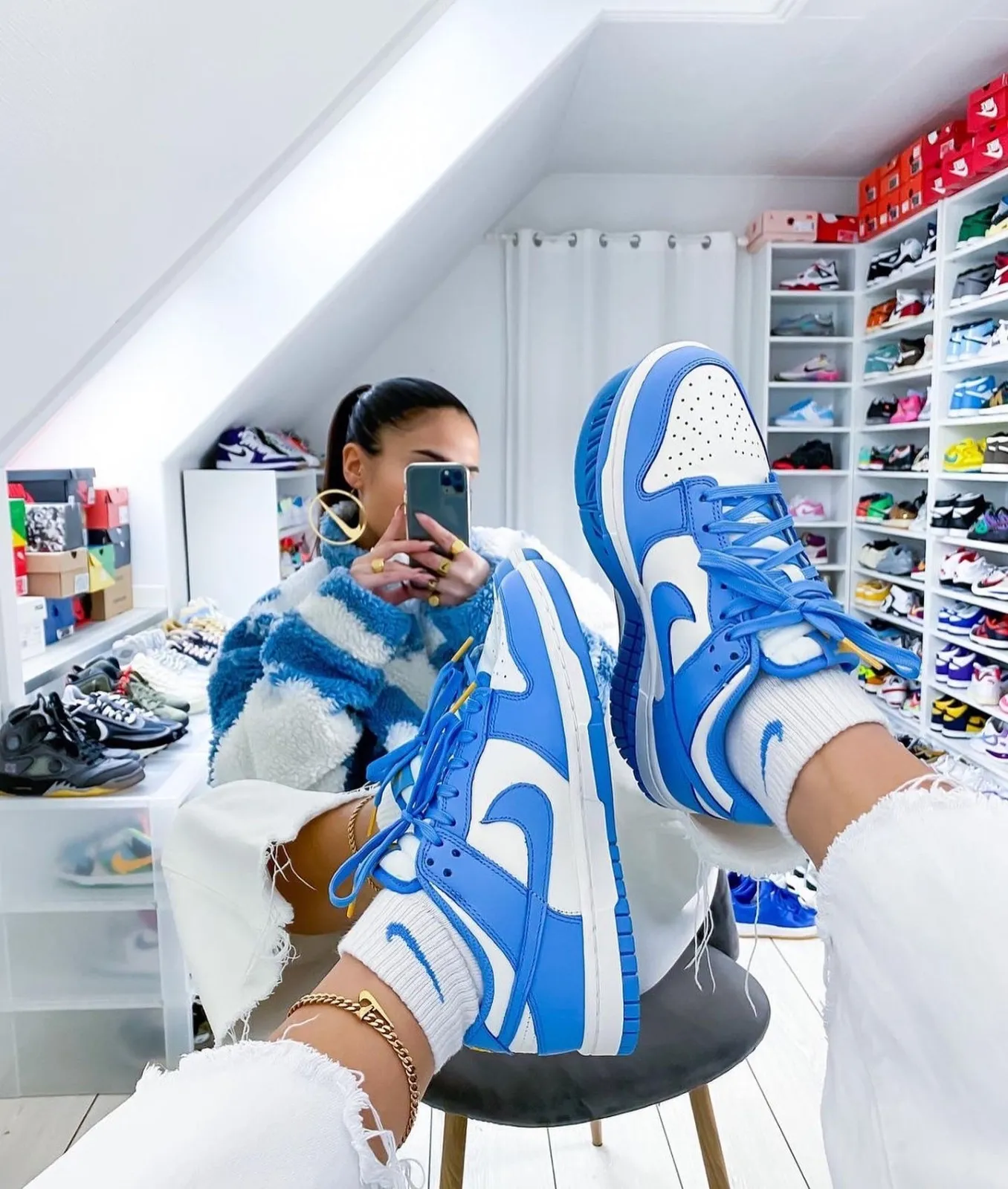 Dunk Low WMNS  Coast UCLA (2021) фото