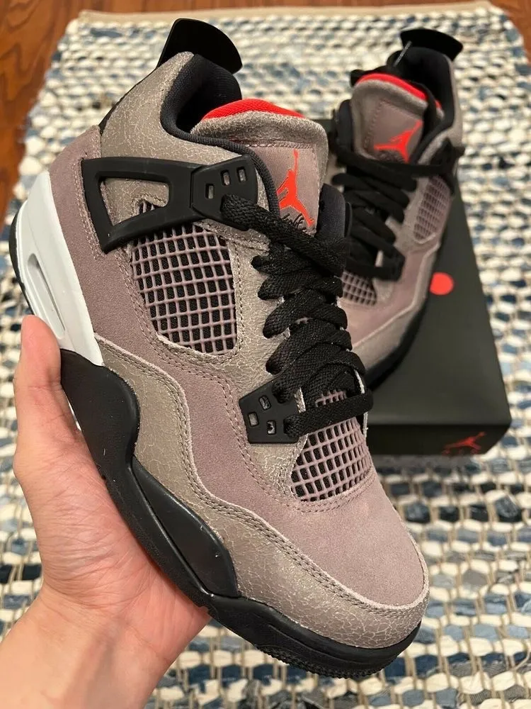 Air Jordan 4 Taupe Haze (2021) фото