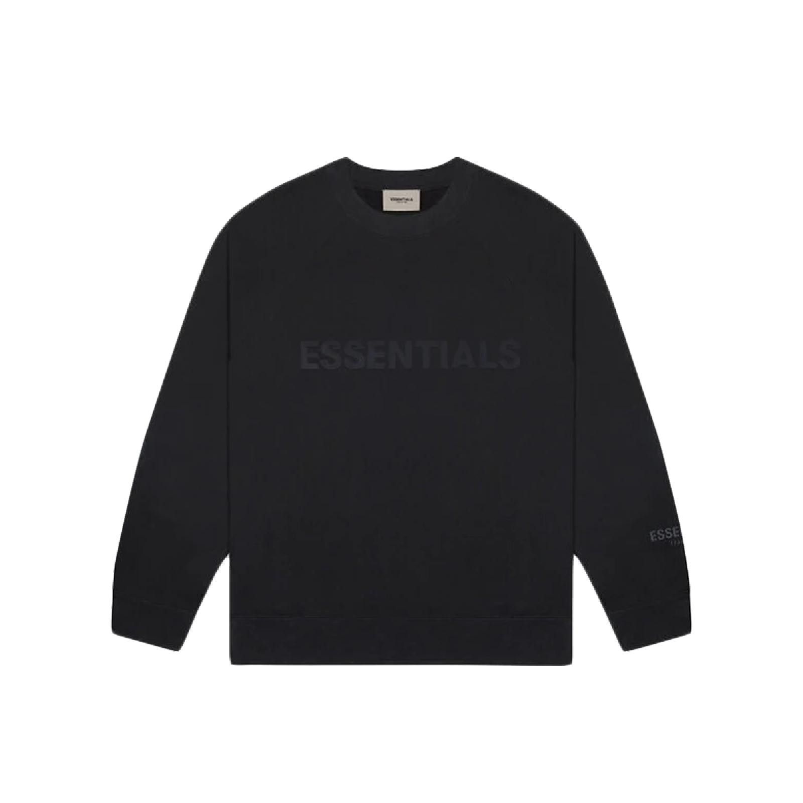 ESSENTIALS 3D Silicon Applique Crewneck Dark Slate/Stretch Limo/Black (SS20) фото