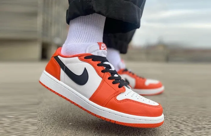 Air Jordan 1 Low 1 Low OG Starfish фото