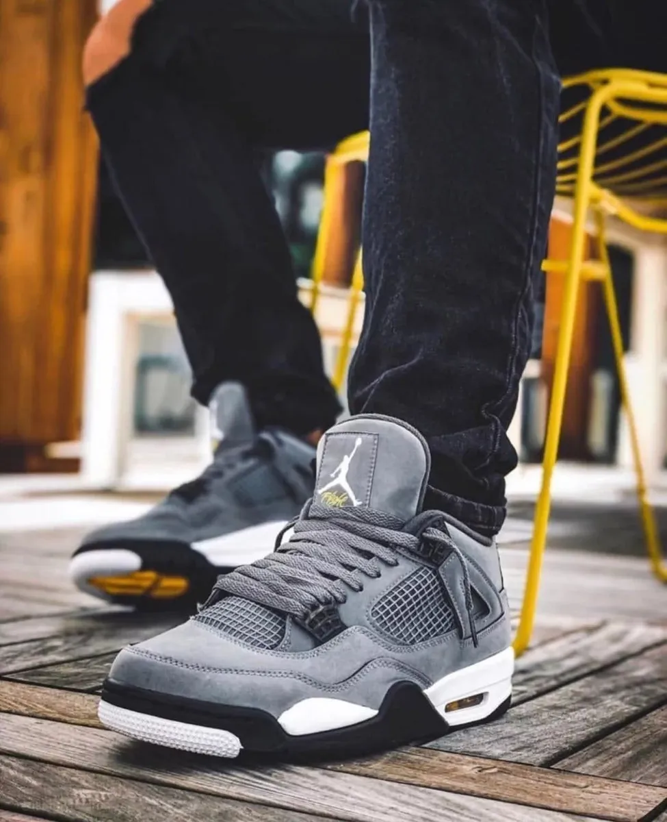 Air Jordan 4 Cool Grey фото