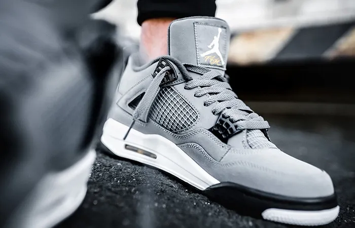 Air Jordan 4 Cool Grey фото