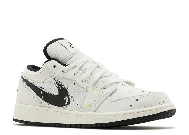 Air Jordan 1 Low SE (GS) Paint Splatter фото