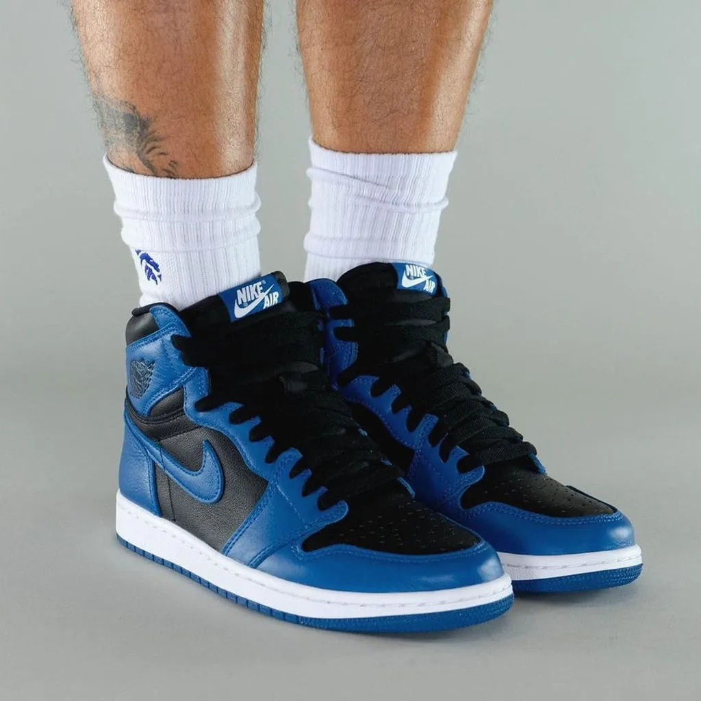 Air Jordan 1 High 1 Retro High OG Dark Marina Blue фото