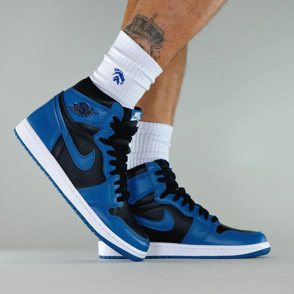 Air Jordan 1 High 1 Retro High OG Dark Marina Blue фото