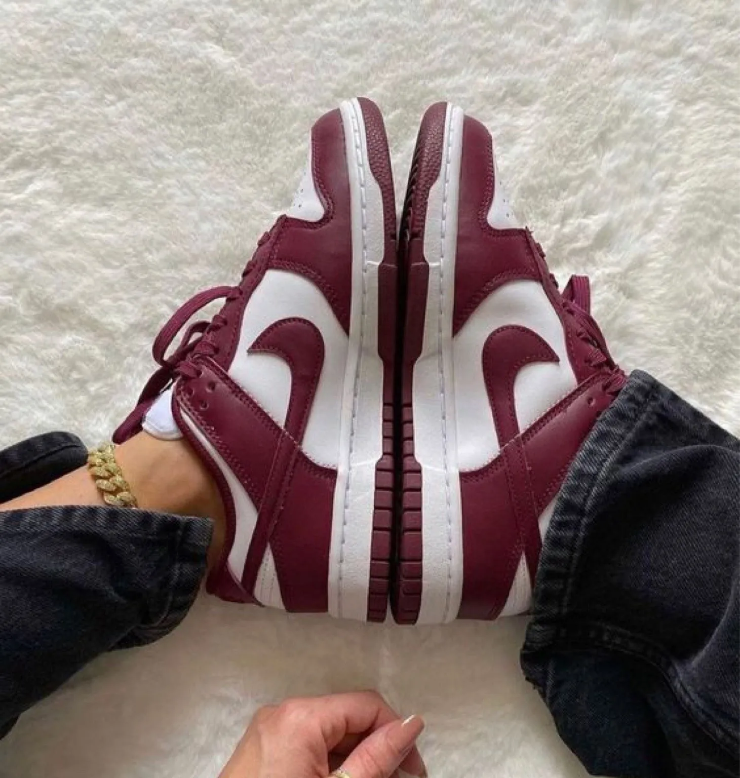 Dunk Low Wmns Dark Beetroot фото