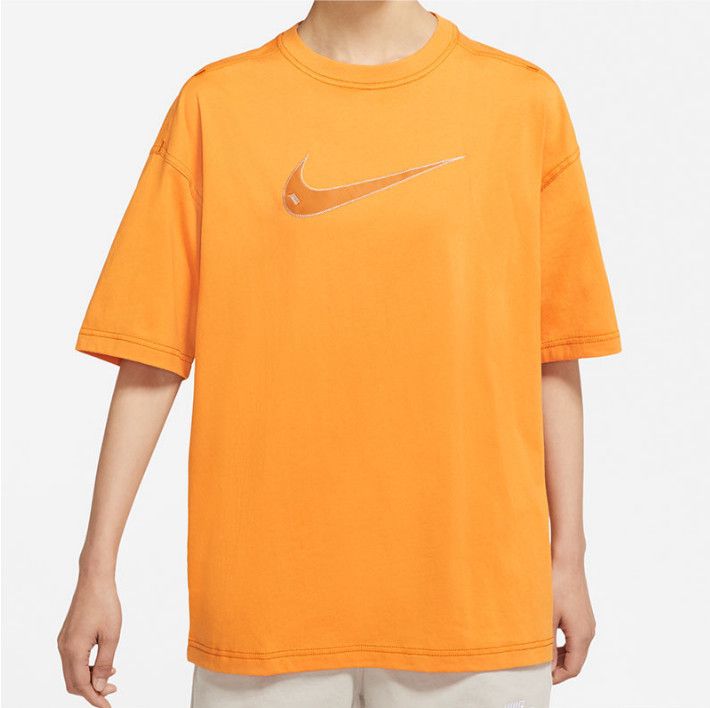 Orange Swoosh Shirt фото