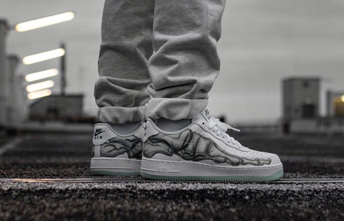 Air Force 1 Low White Skeleton (2019) фото