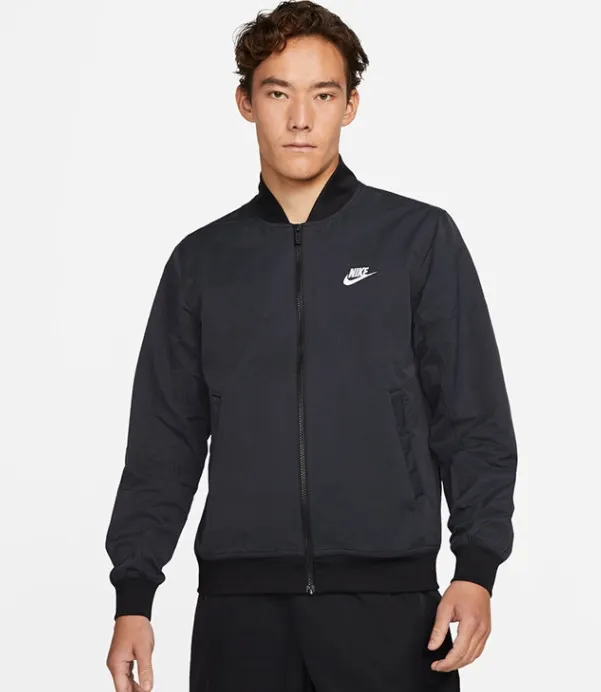 Woven Unlined Bomber Jacket