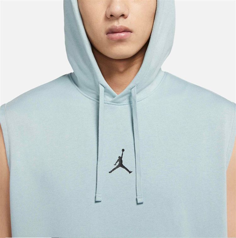 Dri-Fit Sleeveless Blue Hoodie фото