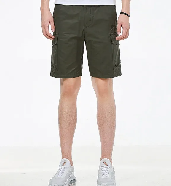 Green Cargo Shorts