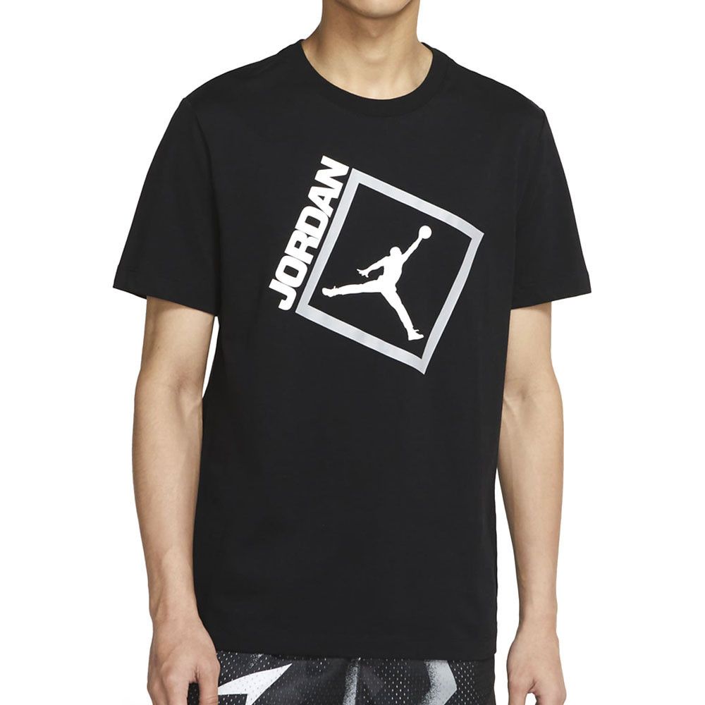 Jumpman Box Black Men's T-Shirt фото