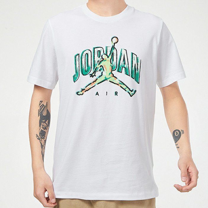Front Logo Air White T-Shirt фото