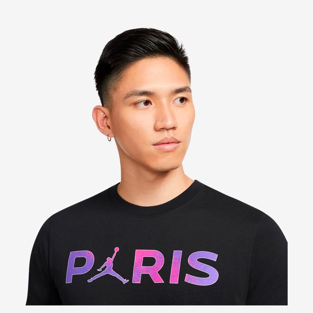 Paris Mens Black Tee фото