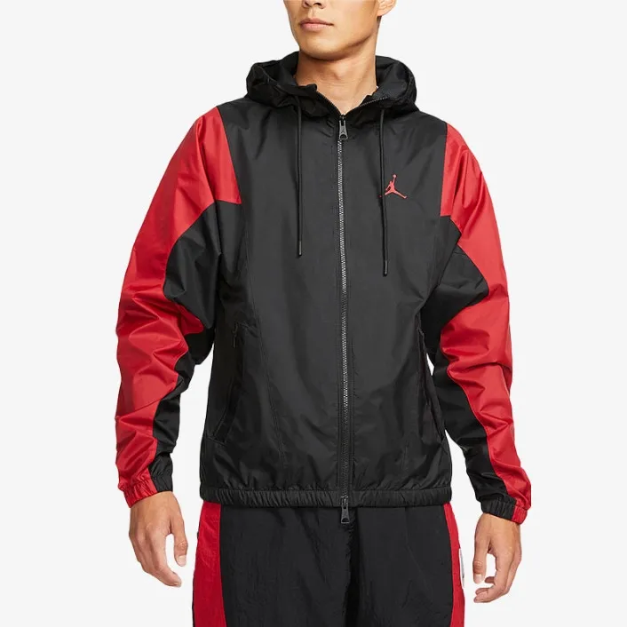 Woven Essential Red Jacket