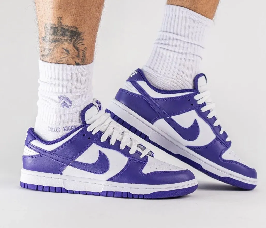 Dunk Low Championship Purple фото