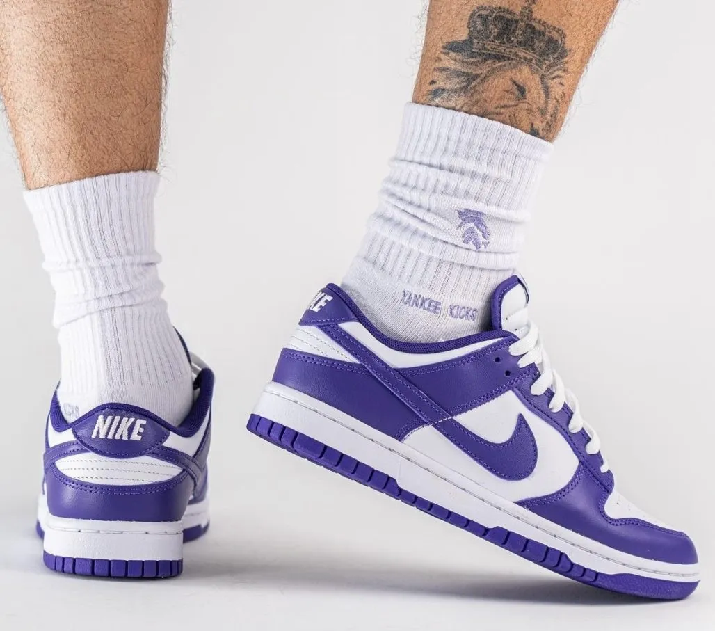 Dunk Low Championship Purple фото