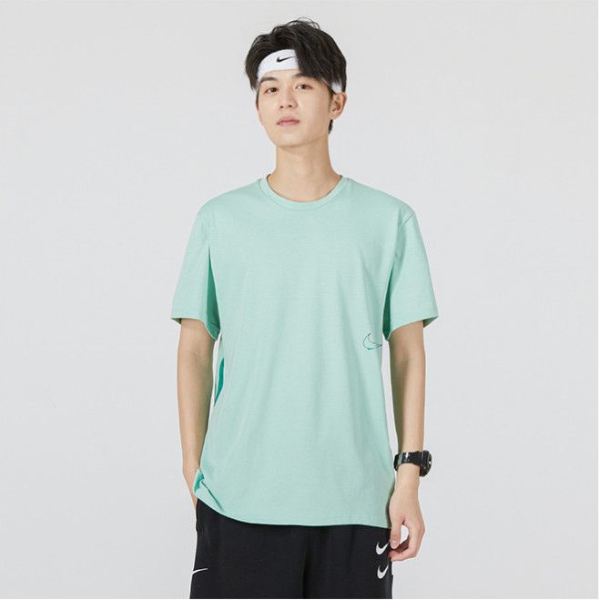 Dri-FIT Men's Short-Sleeve Green Training Top фото