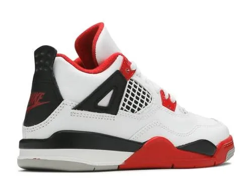 Air Jordan 4 Fire Red Kids фото