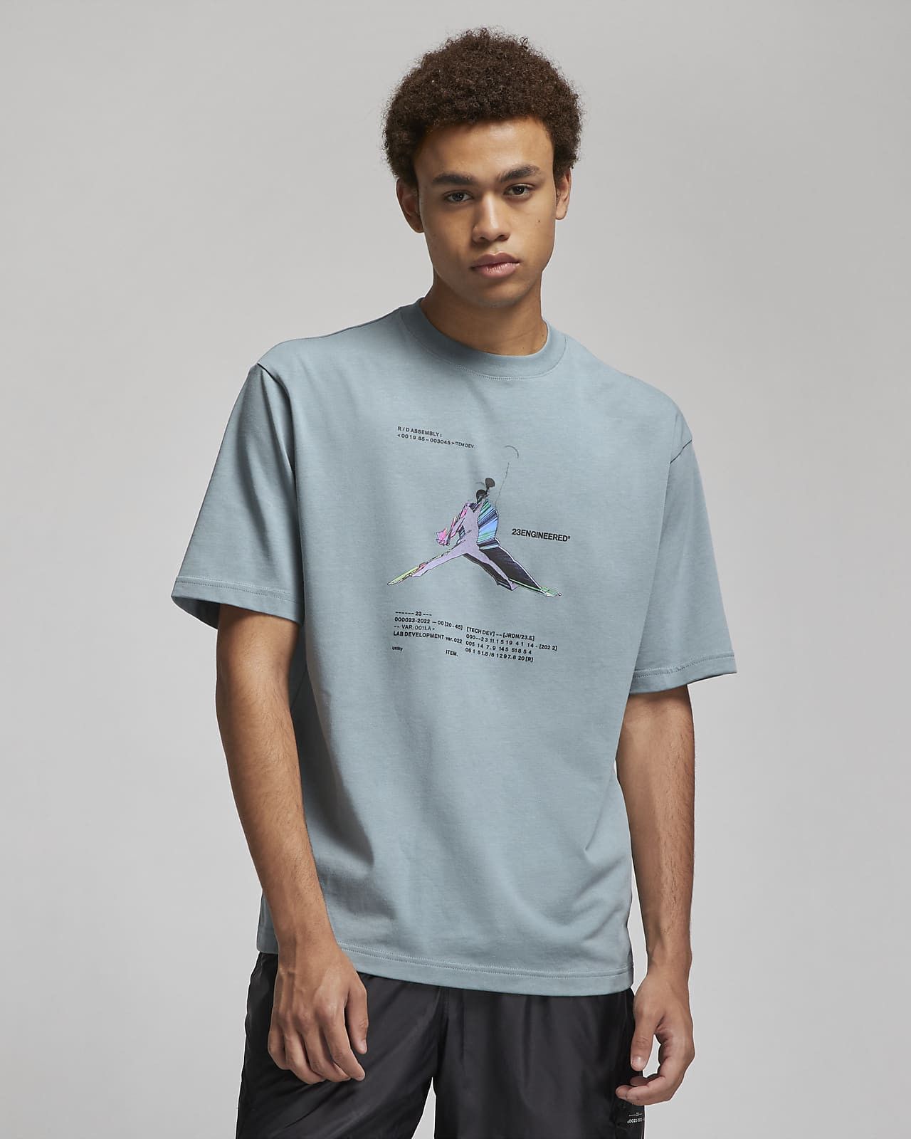 23 Engineered Graphic Blue T-Shirt фото