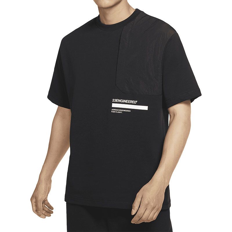 23 Engineered Graphic Black T-Shirt фото