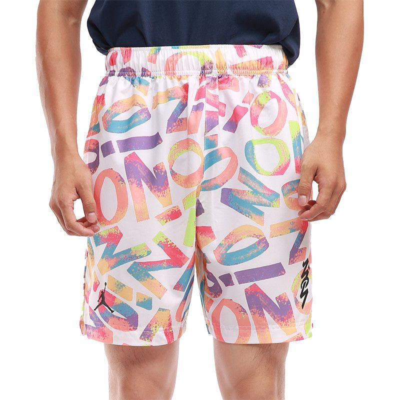 Paint Print Colored Shorts фото