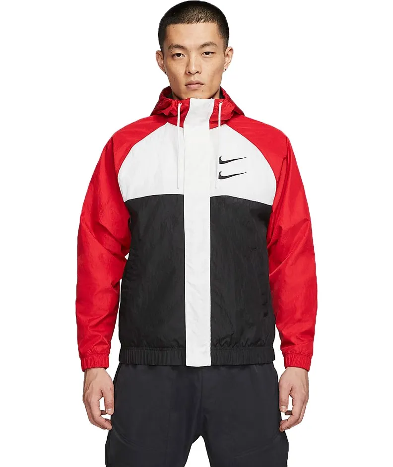 Swoosh Jacket Red\White\Black фото