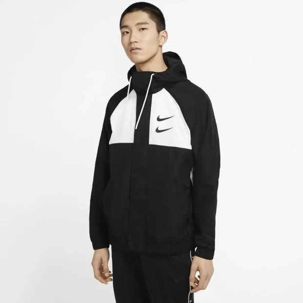 Swoosh Jacket Gray\White\Black