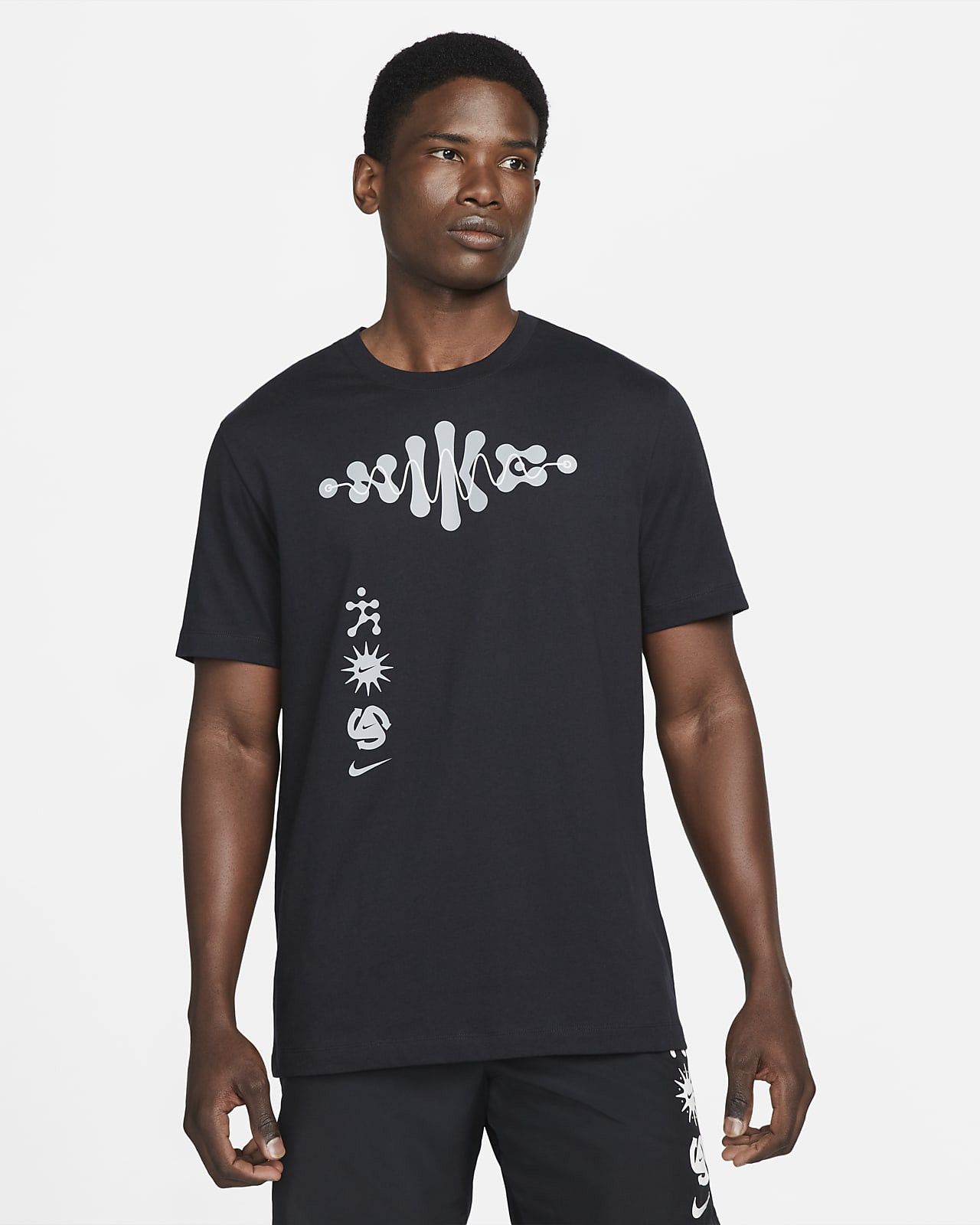 Dri-Fit  Wild Run Black T-Shirt фото