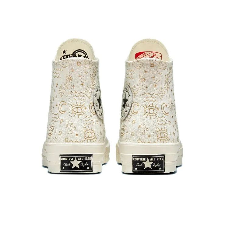 Chuck Taylor High Egret\Light Gold\Black фото