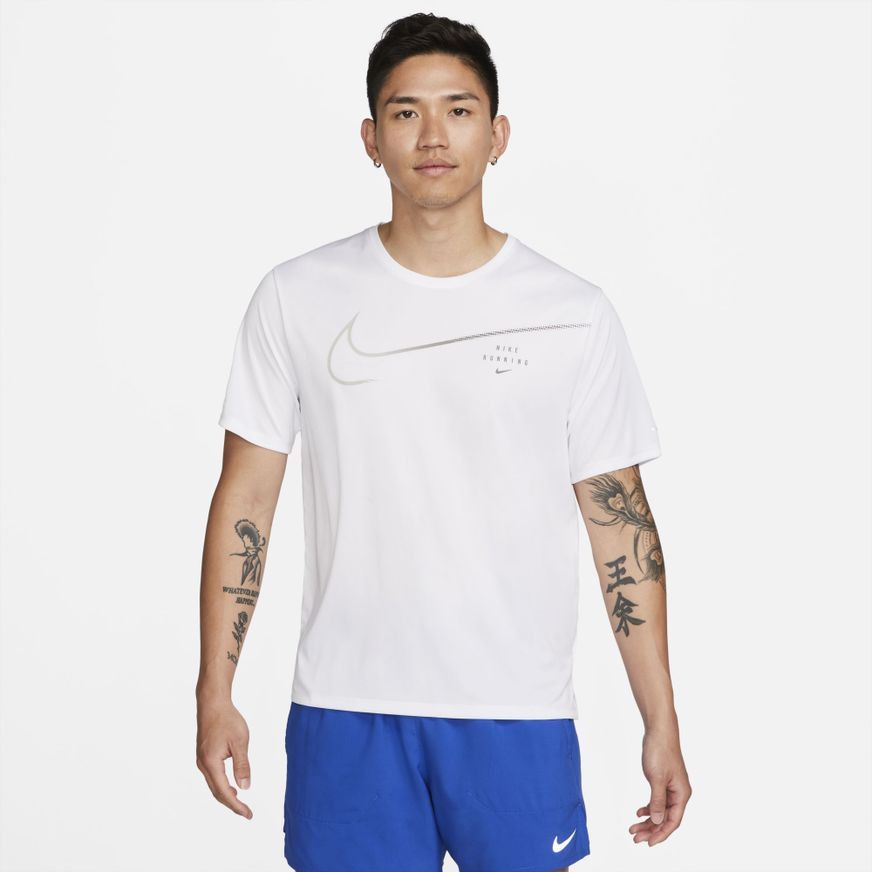 Dri Fit Miler White фото